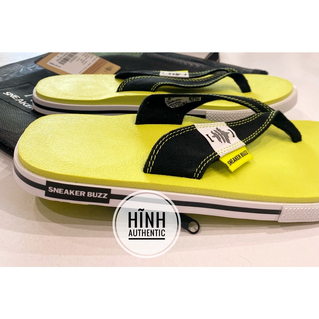 New - Dép Sneaker Buzz màu mạ quai đen xỏ ngón chính hãng - SB0001