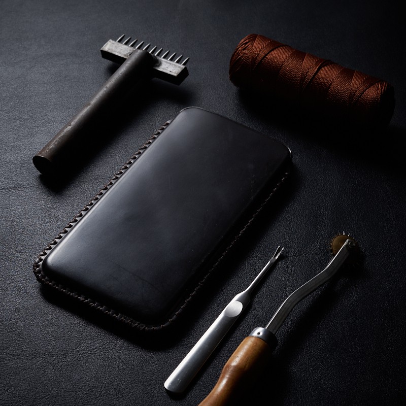Bao Da Rút Ionecase Iphone XS Max Luxury Handmade Da Bò Thật