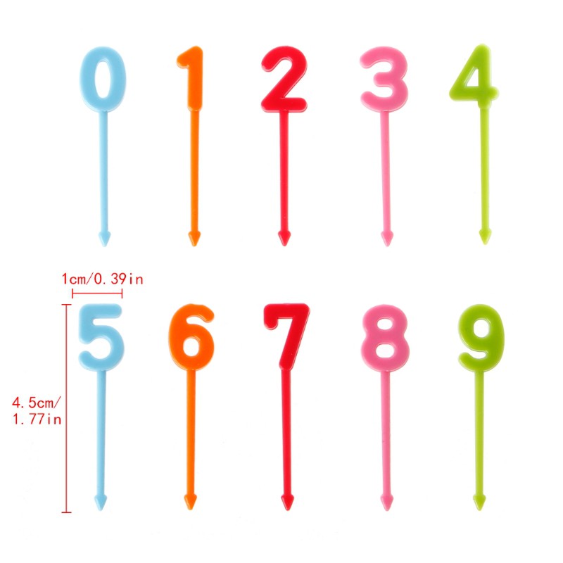 youyo* Bộ Nĩa Ăn Trái Cây Hình Động Vật Dễ Thương