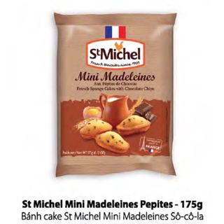 Bánh Cake St Michel Mini Madeleines Socola 175g