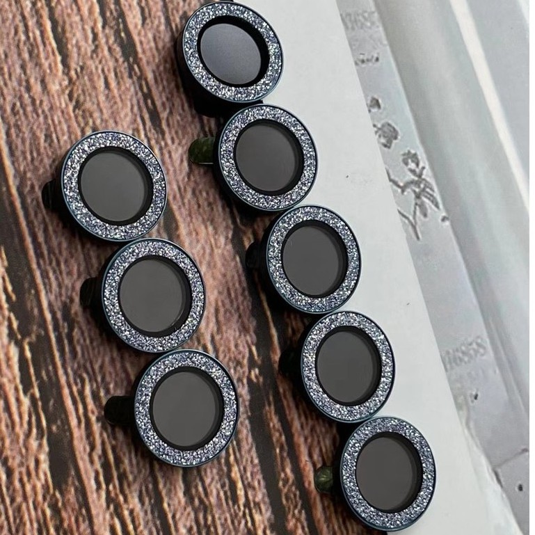 Bộ miếng dán Bảo Vệ camera Nhũ Diamond Dành Cho 11 Pro/11 proMax/12 PRO/12 proMAX/13pro/13Promax