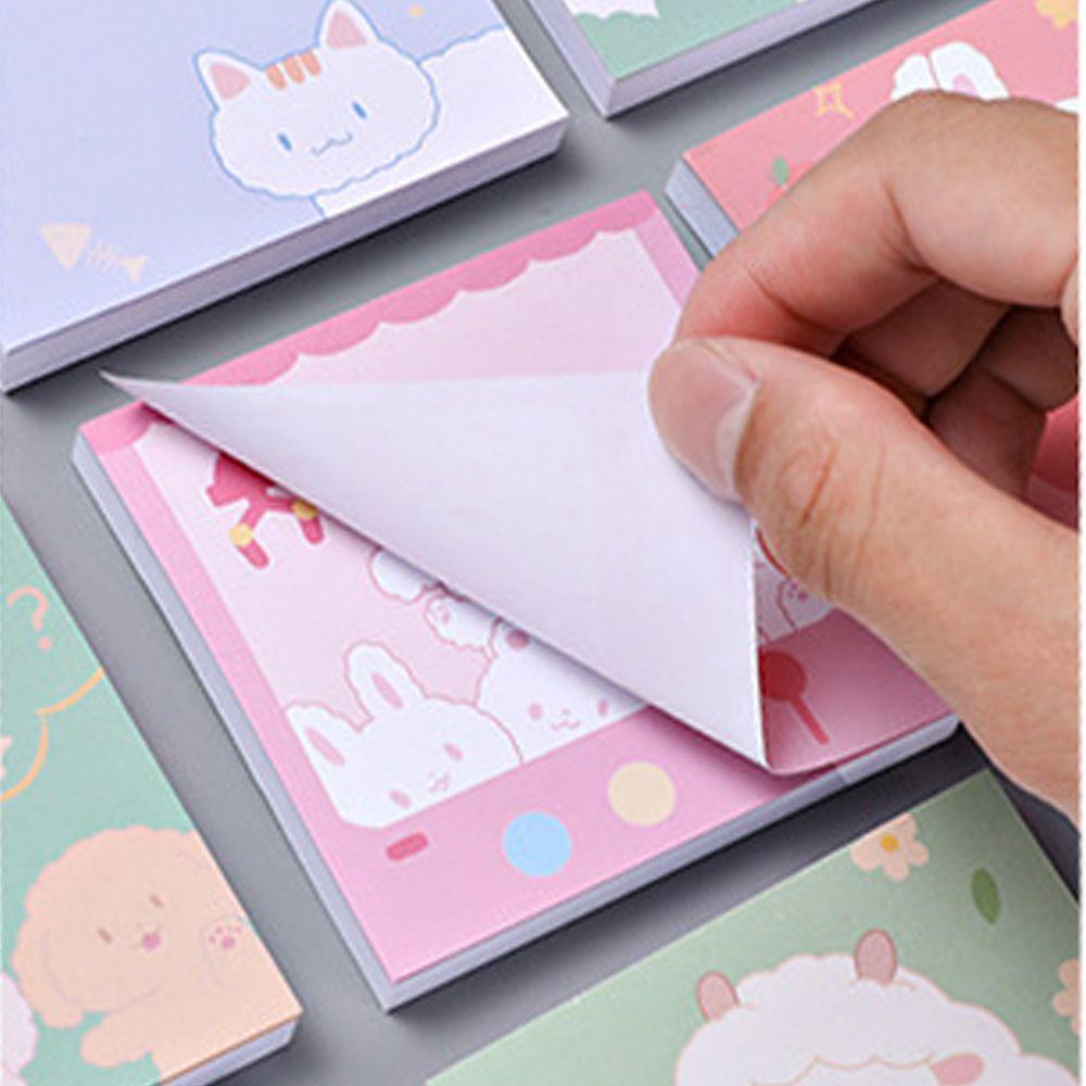 Set 80 Tờ Giấy Ghi Chú Đánh Dấu Trang Sách Hình Thỏ Xinh Xắn