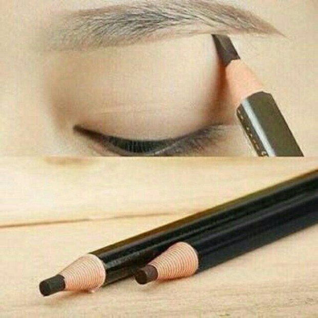 free ship Bút kẻ Chân Mày Dạng Xé Tiện Dụng Tặng Nước Hoa