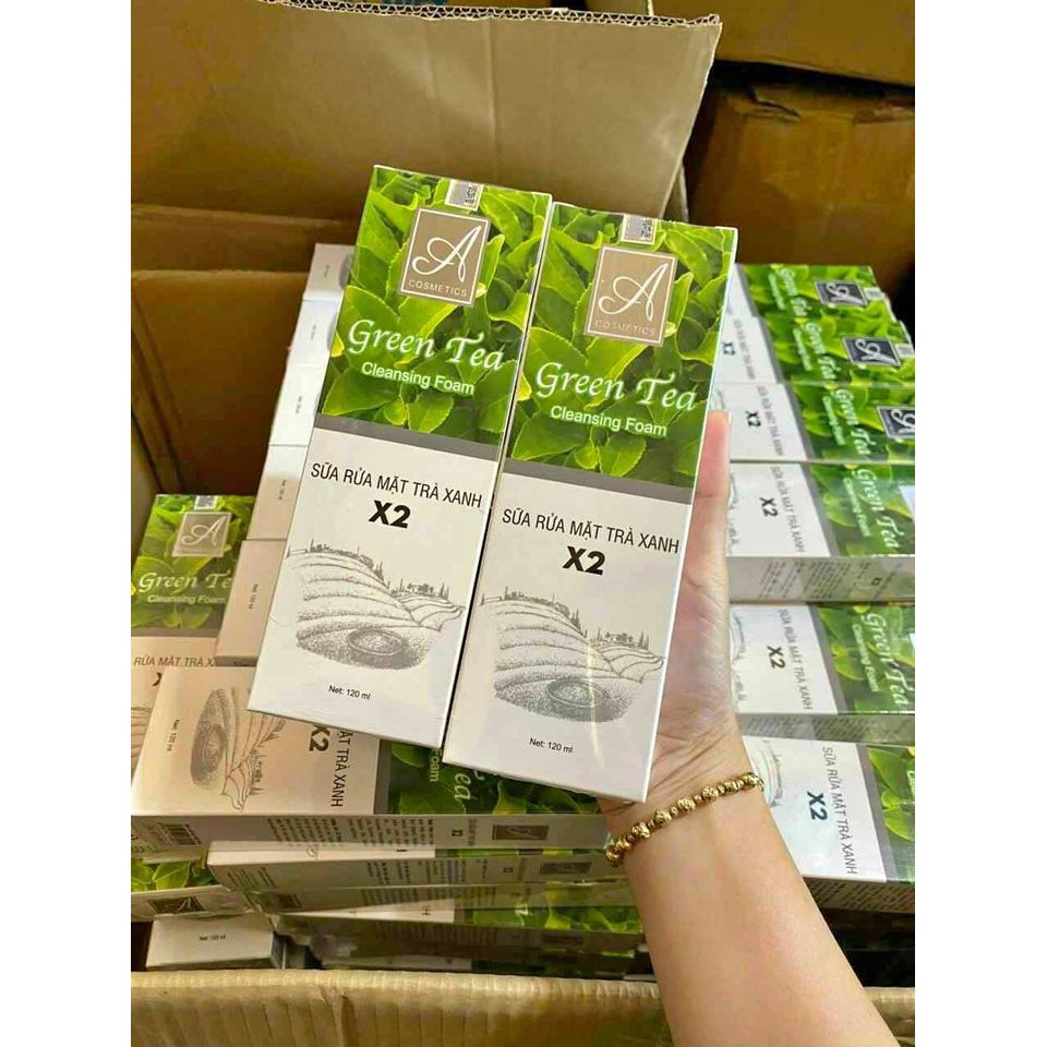 SỮA RỬA MẶT TRÀ XANH X2 ( chính hãng 100%)