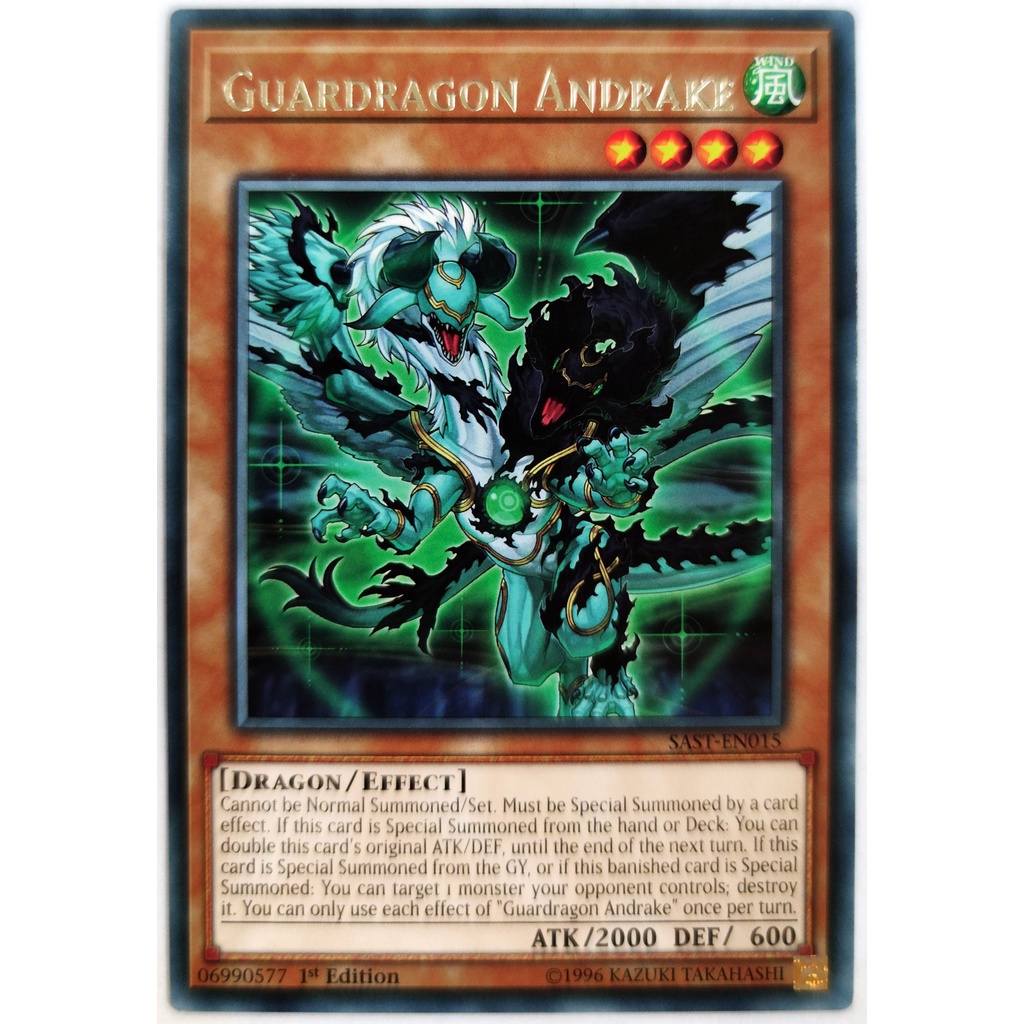 [Thẻ Yugioh] Guardragon Andrake |EN| Rare / Common