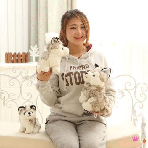 Chó Husky Nhồi Bông 18cm - Đồ chơi  PetVn.shop