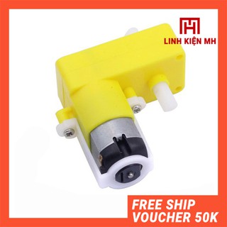 Động Cơ Giảm Tốc Vàng Chữ L 3VDC - 9VDC