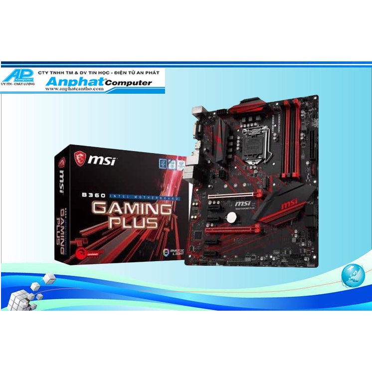 [Mã 1511ELSALE hoàn 7% đơn 300K] Bo Mạch Chủ Main MSI B360M Gaming Plus - Hàng Chính Hãng - Bảo hành 36 tháng