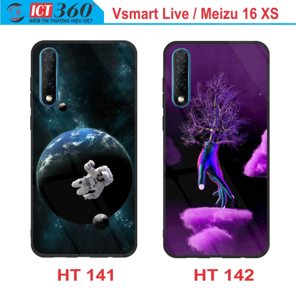 Ốp Lưng Kính VSMART LIVE/ MEIZU 16 XS - In Theo Yêu Cầu - Hình 3D