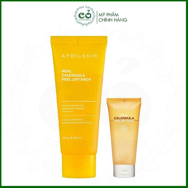 Mặt nạ lột tẩy tế bào chết Real Calendula Peel Off Pack April Skin