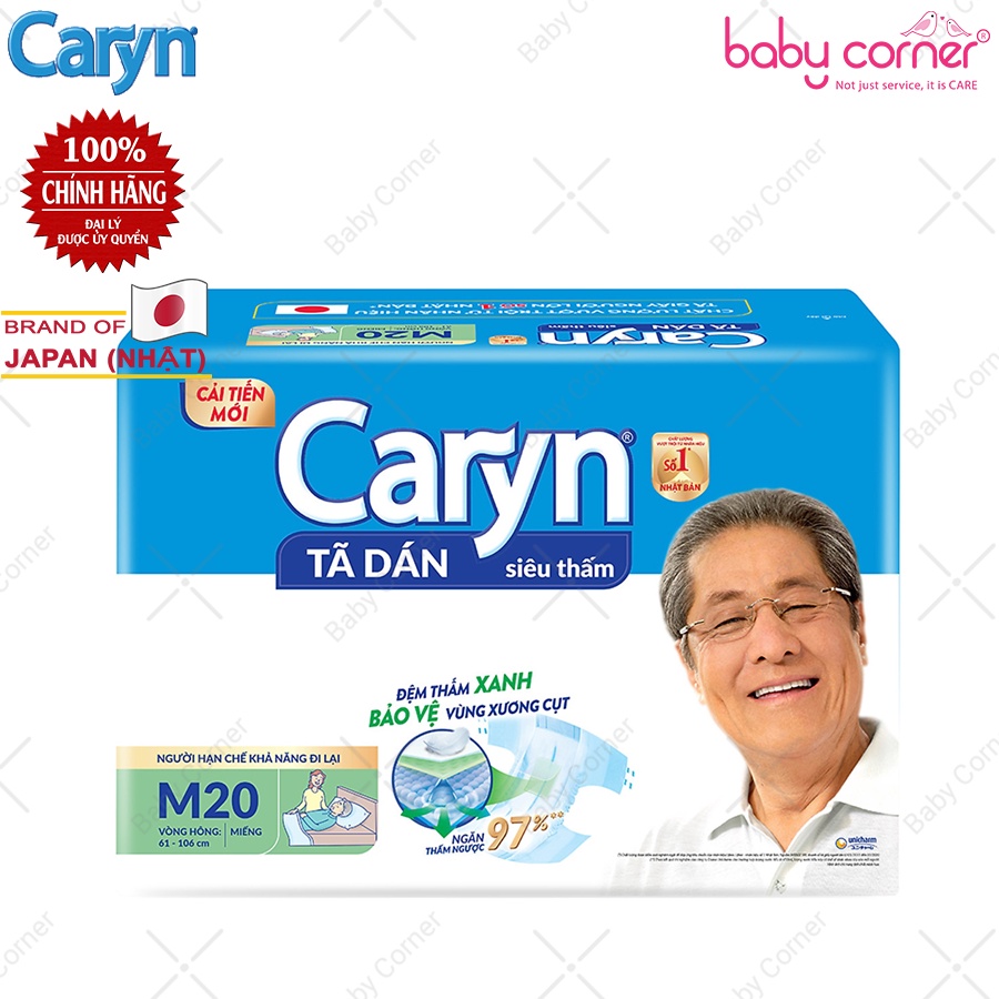 Tã Dán Người Lớn Caryn M20, M/L20