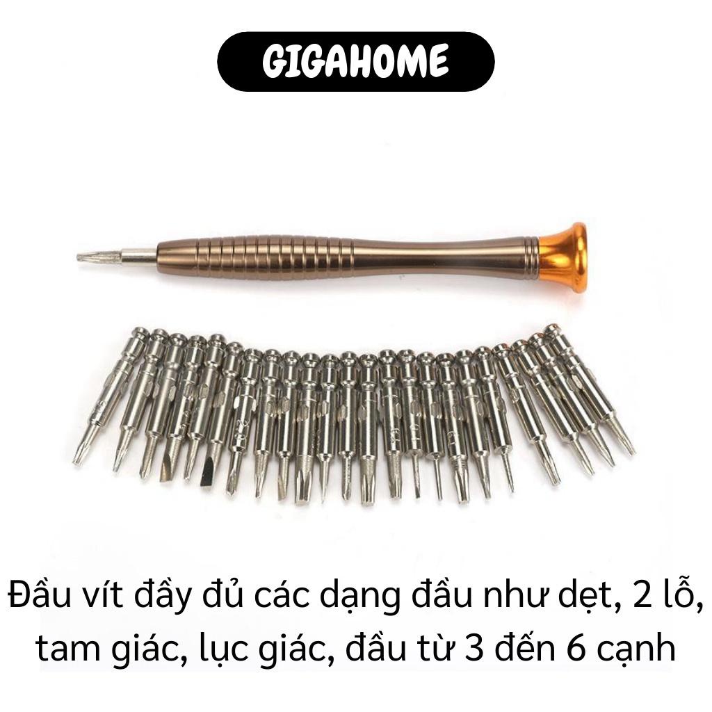 Tua vít   GIÁ VỐN  Bộ tua vít ví da sửa chữa đồ điện tử 25 đầu nhỏ gọn, dễ sử dụng - Dụng cụ sữa chữa 6720