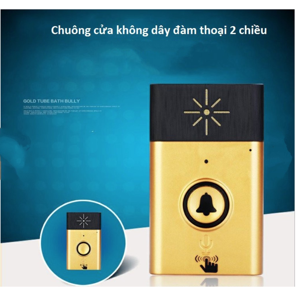 Chuông cửa 2 chiều có chức năng đàm thoại - HanruiOffical