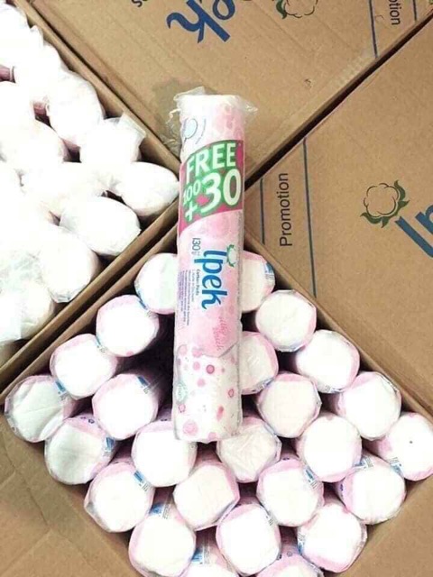 Bông tẩy trang cotton Olea Cotton Pads  120 + 20 miếng