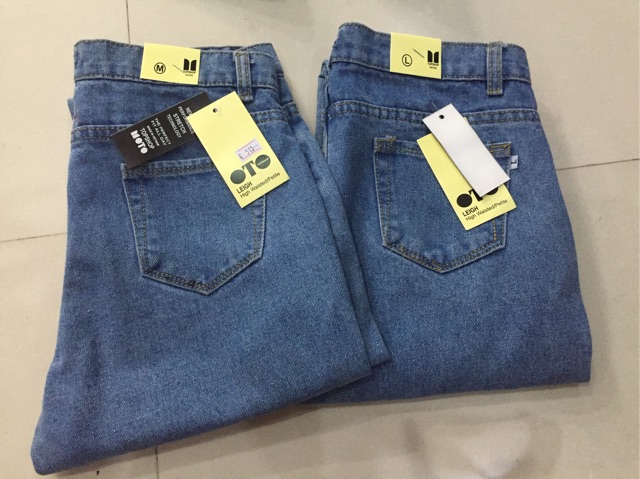 Baggy Jeans Ống Suông Cắt Lai ( Hìh Thật Ảnh Cuối)