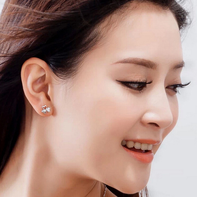 Bông tai mạ bạc 925 thời trang Hàn Quốc dành cho nữ ED002