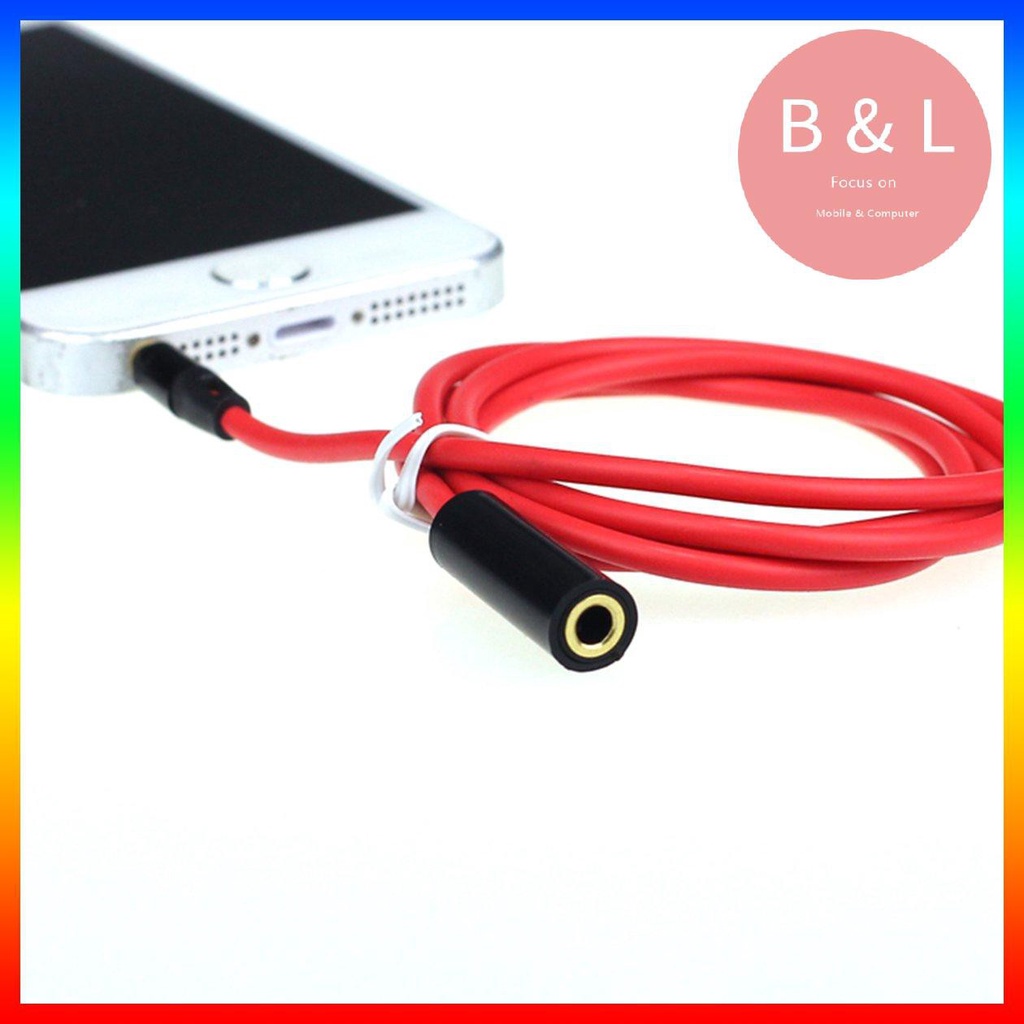 [BL]4FT 3.5mm 4-Pole AUX Extension Cable Stereo Audio Headphone Male to Female