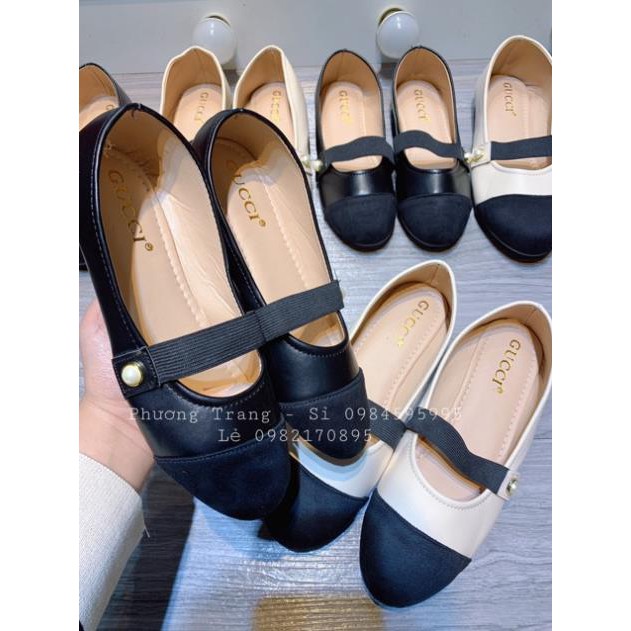 Giày bệt ĐÍNH NGỌC da mềm - kèm clip và Ảnh Thật | BigBuy360 - bigbuy360.vn