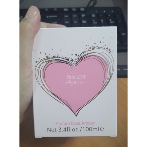 MINISO Pink Love Perfume Japan:Nước hoa tình yêu mầu Hồng,Hương thơm quyến rũ,lưu hương lâu,lọ to 100ml