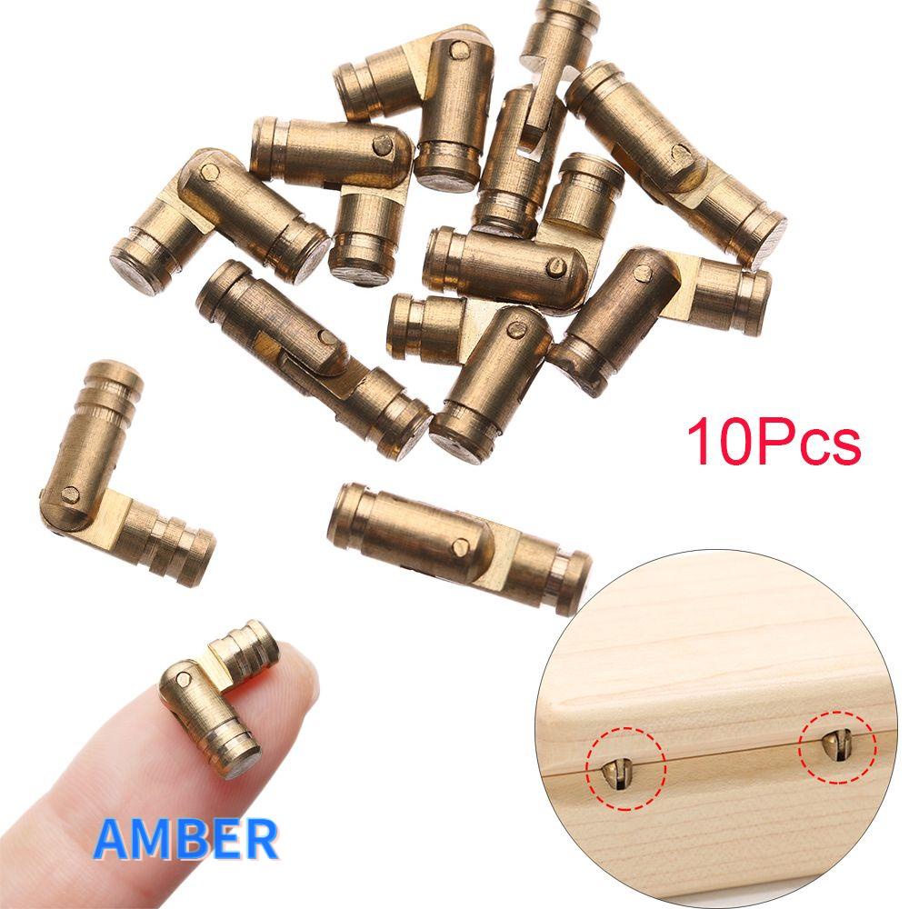 Bộ 10 Bản Lề Bằng Đồng Mềm Dùng Kết Nối Cho Hộp Đựng Đồ Trang Sức