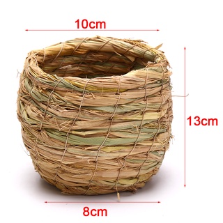 Tổ đan rơm thủ công dành cho chim cảnh