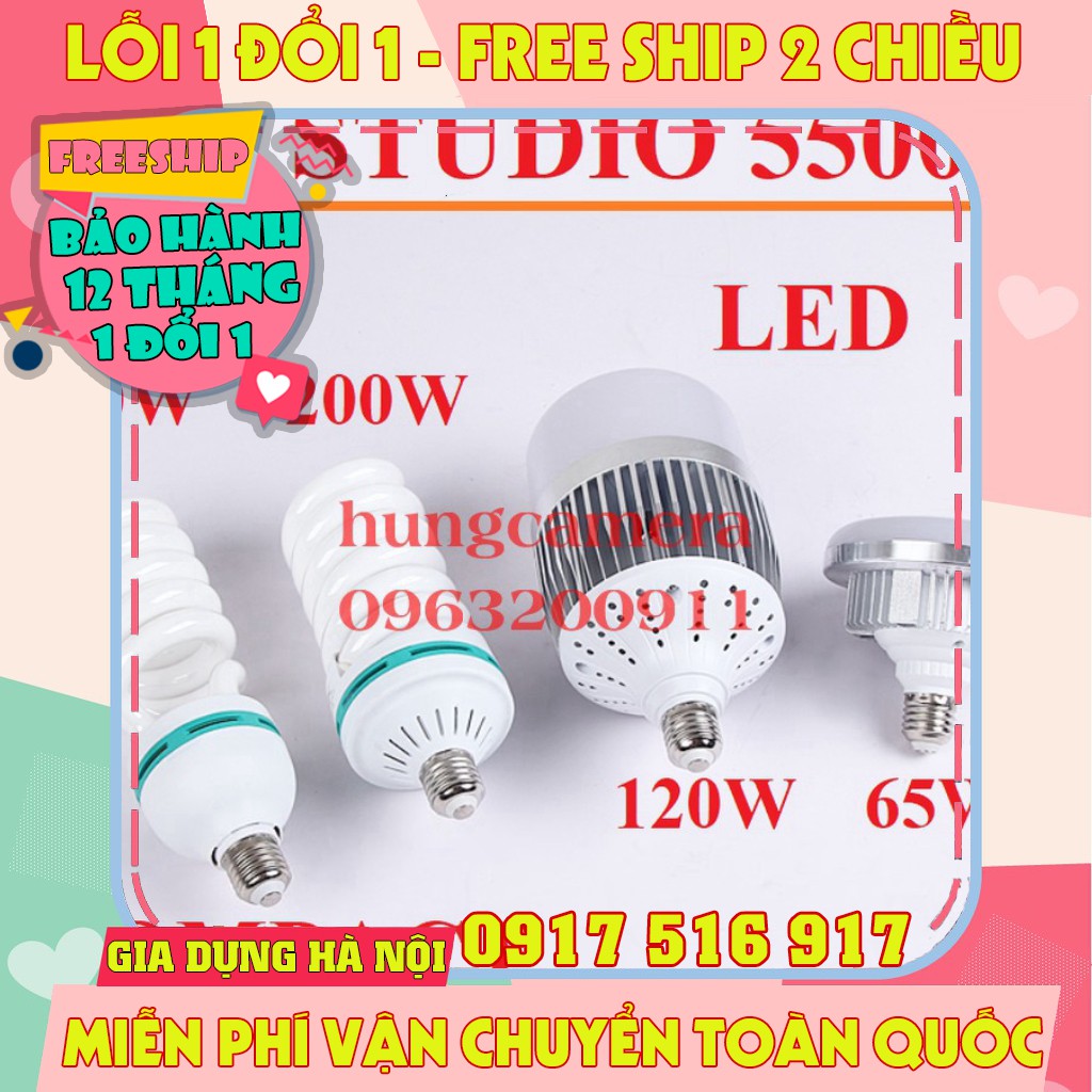 Đèn studio ,Đèn Livestream chụp ảnh quay phim chuyên nghiệp Bảo Hành 12 tháng .