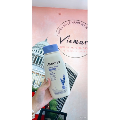 🫧 SỮA TẮM THƯ GIẢN AVEENO STRESS RELIEF 🫧