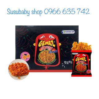 Mi cay snack spicy enaak 60 gói/14gr (đen)