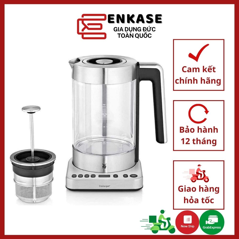 Ấm siêu tốc WMF LONO Trà 2 in 1 1,6L - điều chỉnh được nhiệt độ