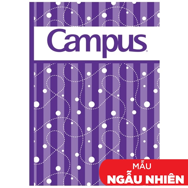 Vở Trend 4 Ly Ngang 200 Trang ĐL 70g/m2 - Campus NB-BTRE200-G (Mẫu Giao Ngẫu Nhiên)