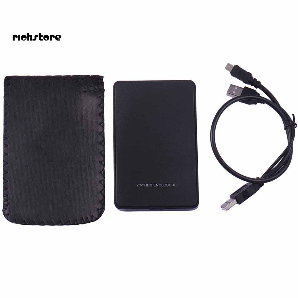 Hộp Đựng Ổ Cứng Ngoài 2.5inch SATA HDD USB 2.0 Ốp | BigBuy360 - bigbuy360.vn