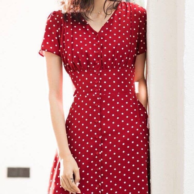Váy chấm bi video thật chuẩn hàng quảng châu( hang order ) | BigBuy360 - bigbuy360.vn