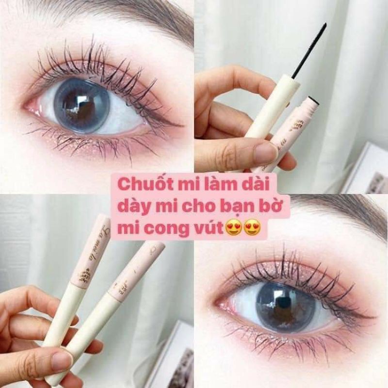 Mascara Siêu Mảnh ❤️FREESHIP❤️ Tơi Mi Lameila Skinny Microcara Vỏ Hồng | BigBuy360 - bigbuy360.vn