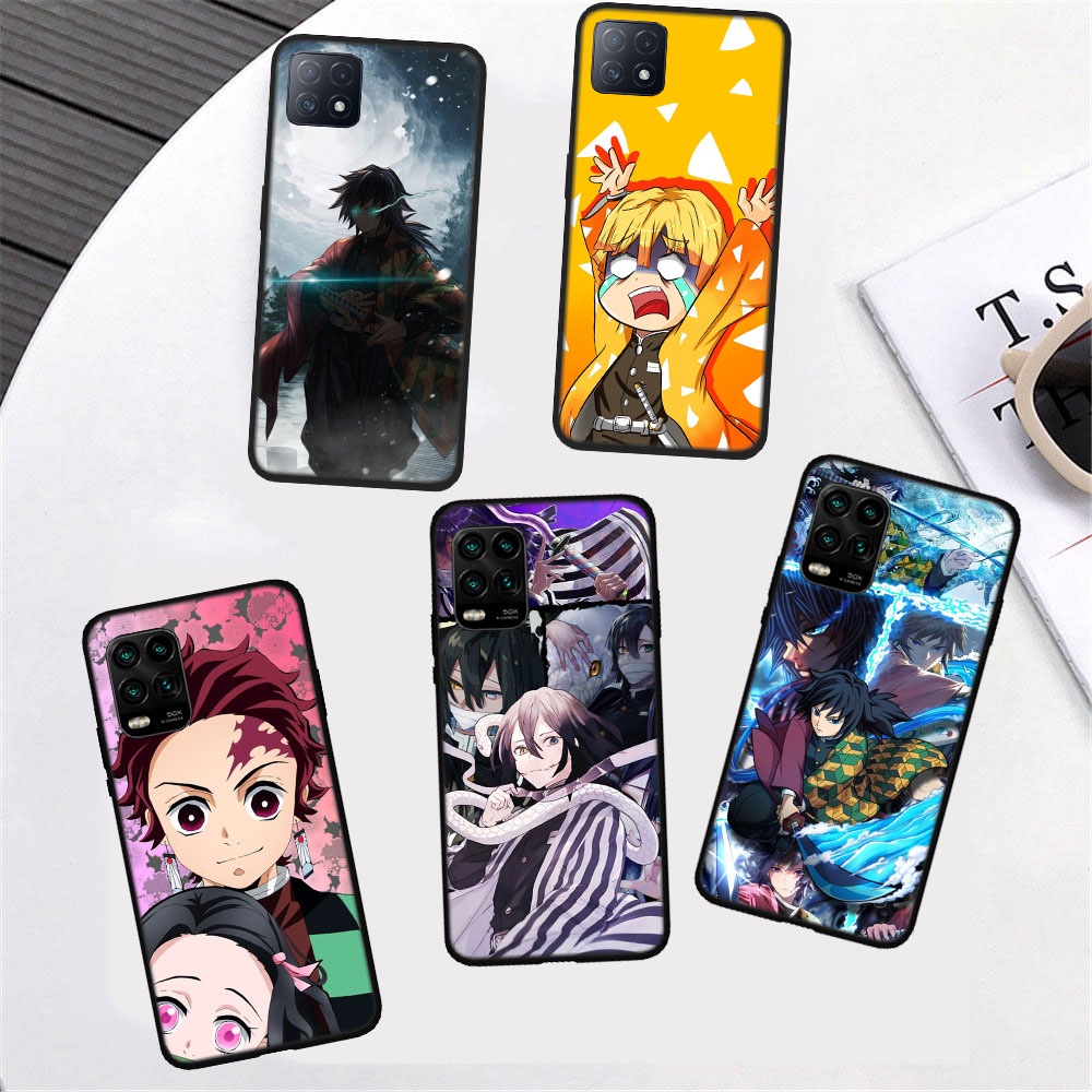 Ốp Điện Thoại Silicon Mềm Họa Tiết Hoạt Hình Demon Slayer Cho OPPO A3S / 5 / 5S / 7 / 8 / 12 / 12S / 31 / 37 / 39 / 57