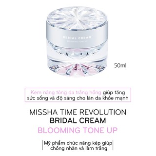 KEM DƯỠNG TRẮNG DA MISSHA TIME REVOLUTION BRIDAL CREAM (BLOOMING TONE UP)