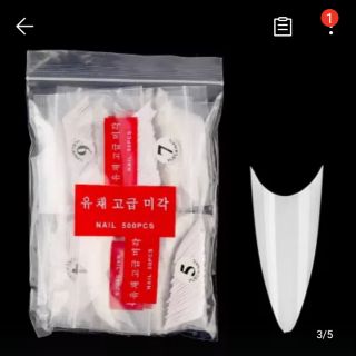 Móng đắp bột mũi nhọn