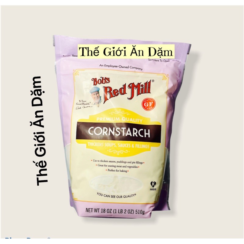 Tinh Bột Bắp Bob's Red Mill( Thế Giới Ăn Dặm)