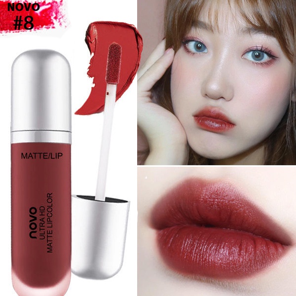 Son Kem Lì Novo Big Ultra HD Matte Lip Bền Màu Chống Trôi hàng nội địa trung