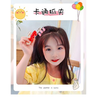 Cặp tóc sắc màu cho bé gái