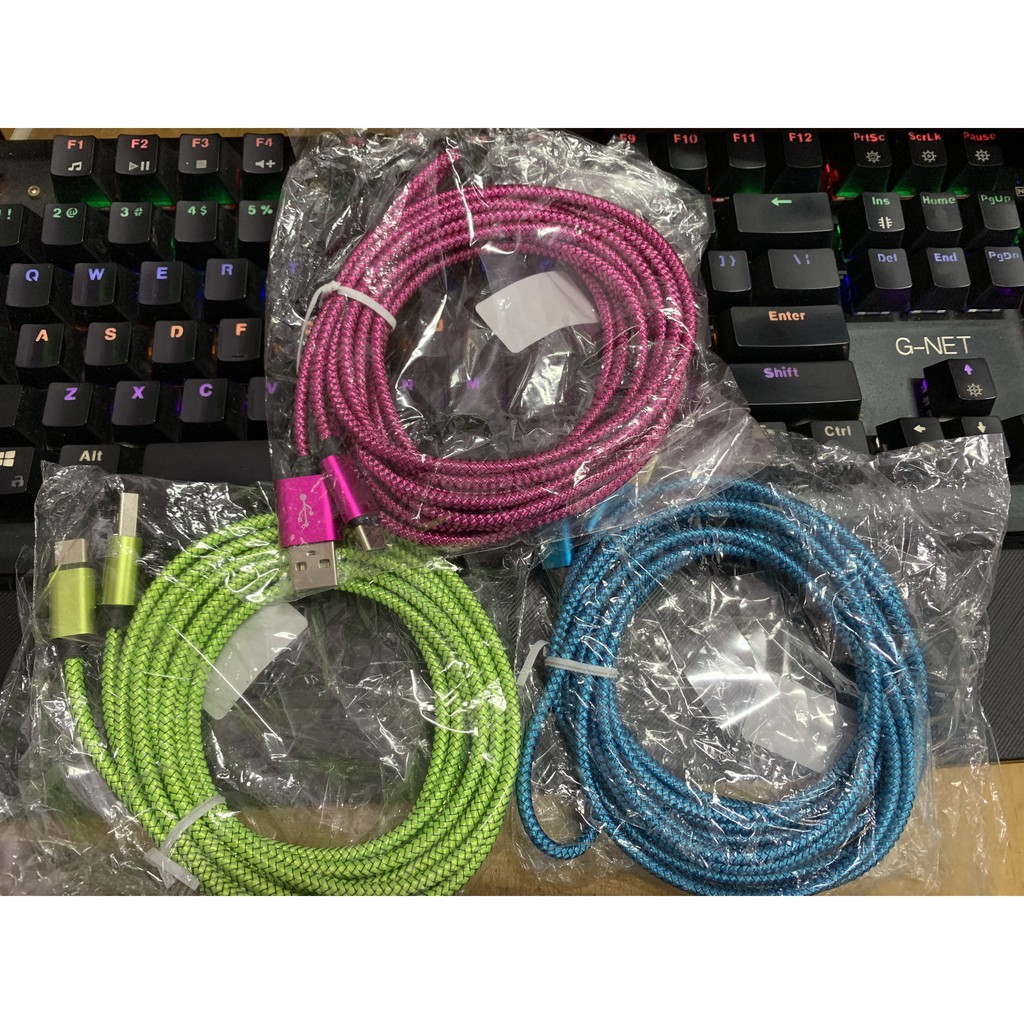 Dây sạc tay Ps5 Dual Sense USB Type-C 3M Sạc Dành Cho Tay PS5/XB Series X/Nintendo Switch/Phone