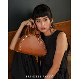 PP5_025C Túi xách nữ, da cao cấp hình bán nguyệt Princess Party