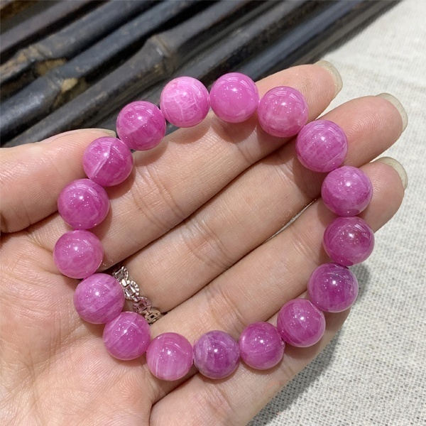 Vòng tay chuỗi hạt RUBY tự nhiên 10mm