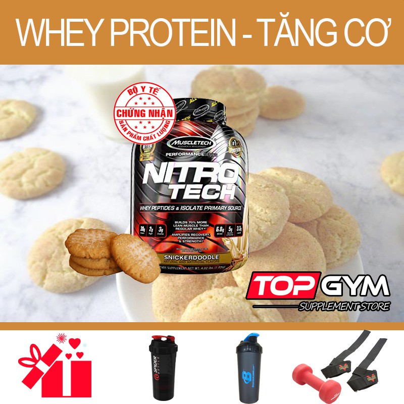 MuscleTech NITRO TECH, 4Lbs (1.8Kg)