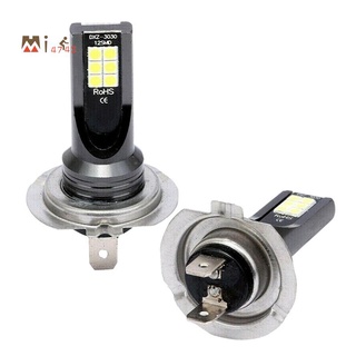 2 bóng đèn pha led h7 6w 1000lm 6000k