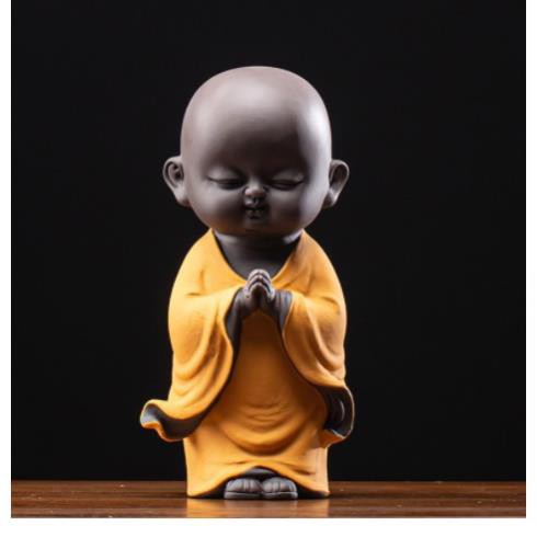 Tượng nhà sư bái phật- Tượng phật an nhiên- tượng chú tiểu bái phật đẹp nhất