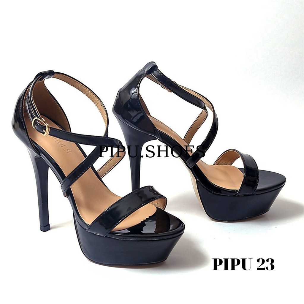 Giy cao gót đế đúp 13cm & 14cm ,sandal cao gót nữ trên 10cm catwalk hoa hậu,giày cưới