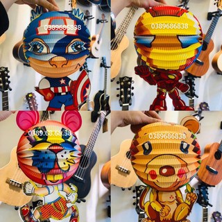 <GIÁ XƯỞNG> COMBO 50 CÁI LỒNG ĐÈN TRUNG THU GIẤY HÌNH THÚ size TRUNG GIÁ RẺ LÀM TỪ THIỆN