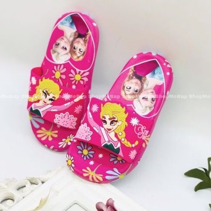 Dép quai ngang elsa 3D siêu êm đẹp xuất sắc cho bé gái