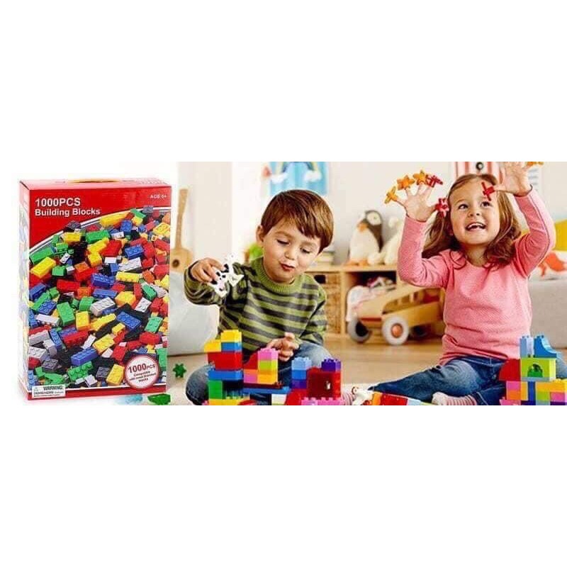 Hộp đồ chơi xếp hình LEGO 1000 chi tiết-giúp trẻ kích thích óc sáng tạo, khả năng tư duy lôgic