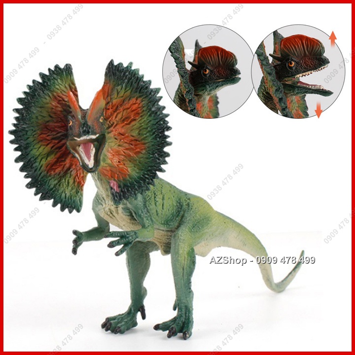 Mô Hình Khủng Long Dilophosaurus Giương Mào Hù Dọa - 7749.3